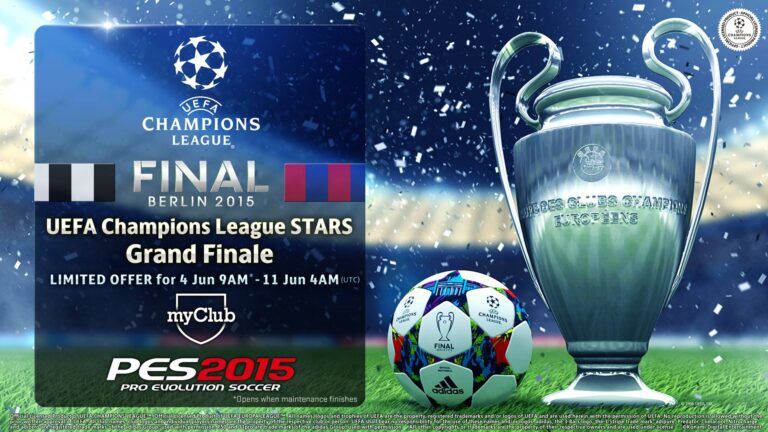 Pes 2015, agente myClub finale Champions League