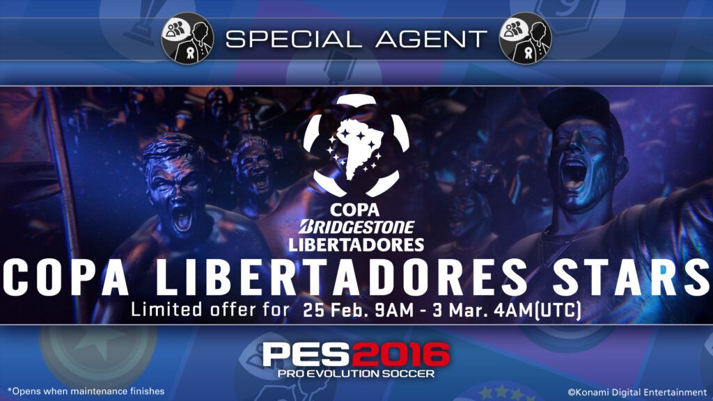 PES 2016 my Club_Special Agent_Libertadores_Feb 25 - Mar 03
